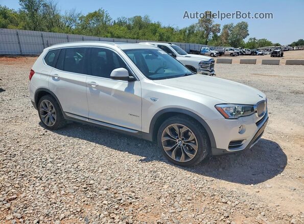 5UXWY3C50G0N87109 2016 BMW X3 White Front right