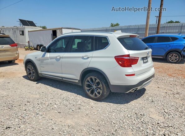 5UXWY3C50G0N87109 2016 BMW X3 White Rear left