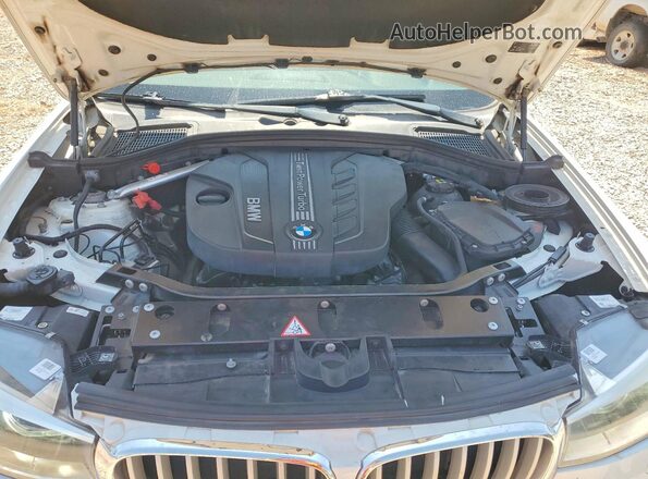 5UXWY3C50G0N87109 2016 BMW X3 White Engine compartment view