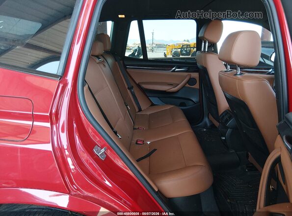 5UXWY3C56G0F84136 2016 BMW X3 Красный Вид наклейки с VIN-кодом