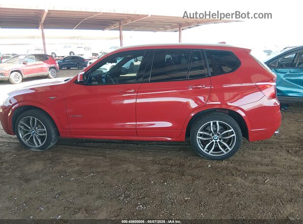 5UXWY3C56G0F84136 2016 BMW X3 Красный Панорамный вид салона 360°