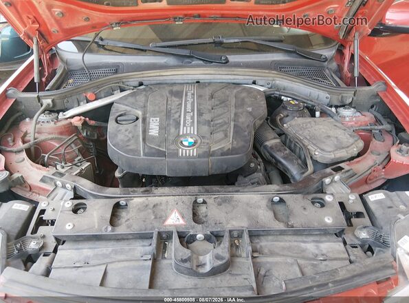 5UXWY3C56G0F84136 2016 BMW X3 Красный Вид сзади