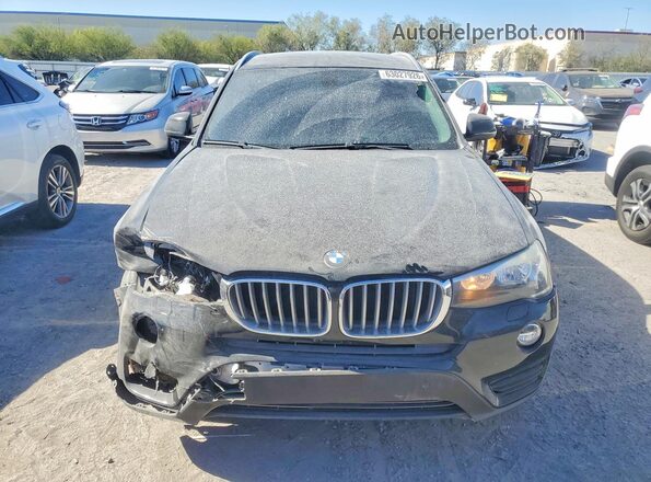 5UXWZ7C30H0V89043 2017 BMW X3 Black Vista frontal