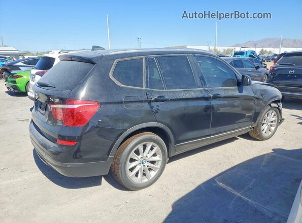 5UXWZ7C30H0V89043 2017 BMW X3 Black Trasero derecho