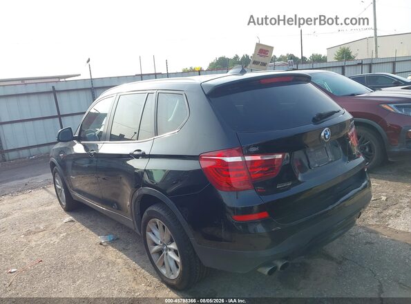 5UXWZ7C31H0V94638 2017 BMW X3 Black Հետևի ձախ