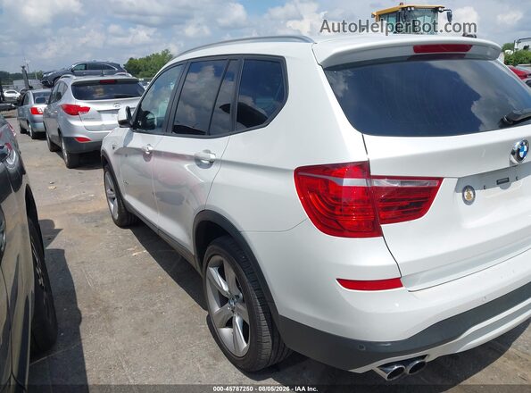 5UXWZ7C32H0V94289 2017 BMW X3 White Հետևի ձախ