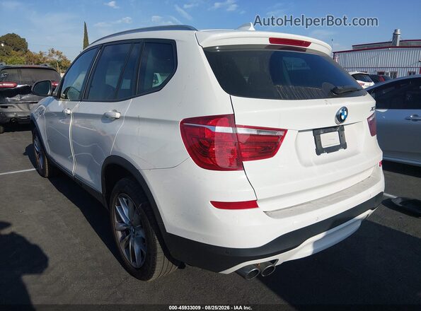 5UXWZ7C33H0V89392 2017 BMW X3 White Задня ліва чверть