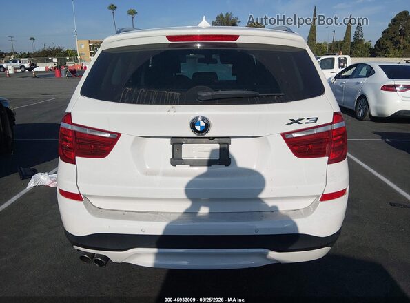 5UXWZ7C33H0V89392 2017 BMW X3 White 