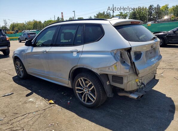5UXWZ7C39H0X41093 2017 BMW X3 Серебряный Задняя левая четверть