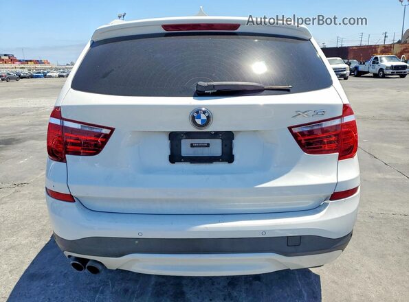 5UXWZ7C3XH0X39370 2017 BMW X3 Белый Вид сзади