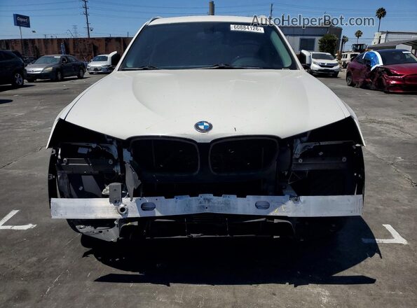 5UXWZ7C3XH0X39370 2017 BMW X3 Белый Вид спереди