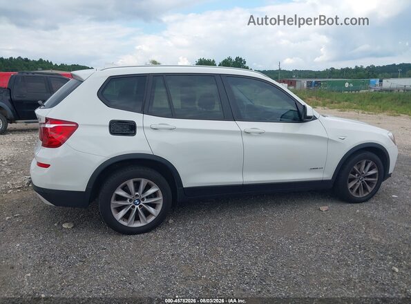 5UXWZ7C51G0R32510 2016 BMW X3 Белый Панорамный вид салона 360°
