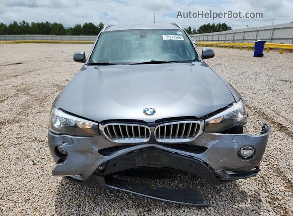 5UXWZ7C52H0V86209 2017 BMW X3 Silver Դիմացի տեսք