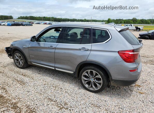5UXWZ7C52H0V86209 2017 BMW X3 Silver Հետևի ձախ