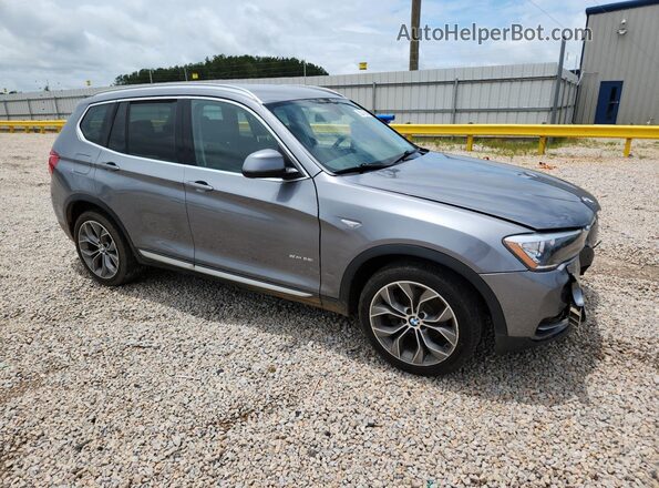 5UXWZ7C52H0V86209 2017 BMW X3 Silver Առջևի աջ