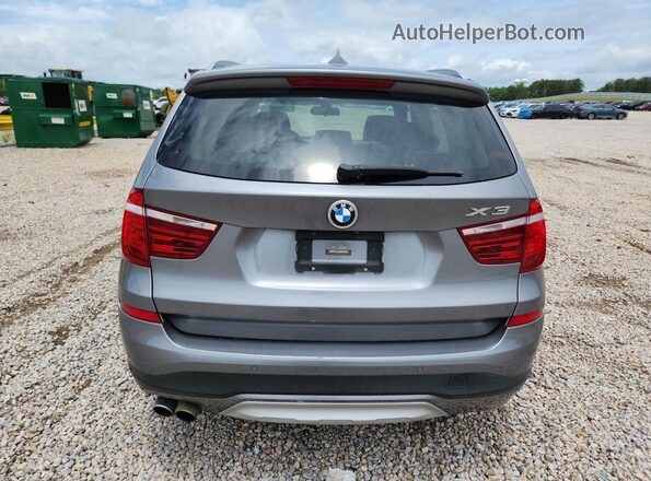 5UXWZ7C52H0V86209 2017 BMW X3 Silver Հետևի տեսք
