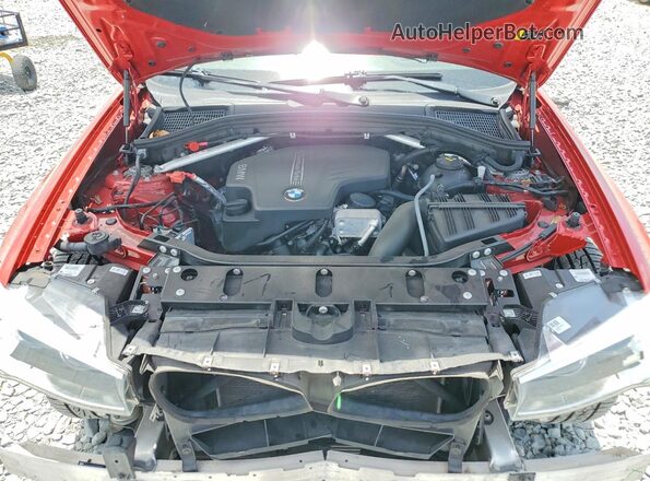5UXWZ7C54H0V85076 2017 BMW X3 Red Vista interior trasera