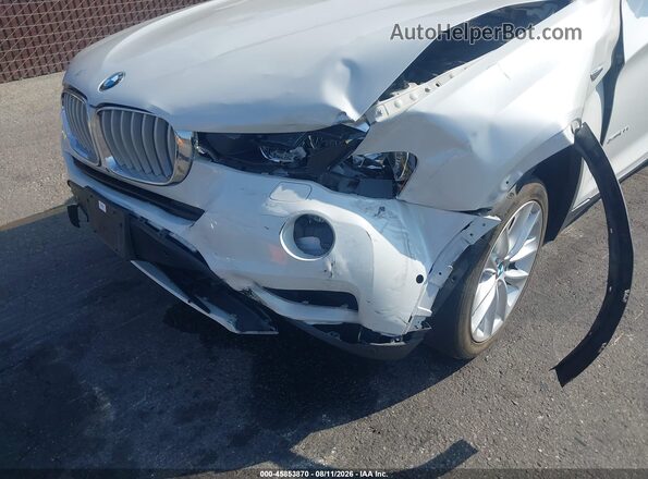 5UXWZ7C58G0R31970 2016 BMW X3 White Вид спереду