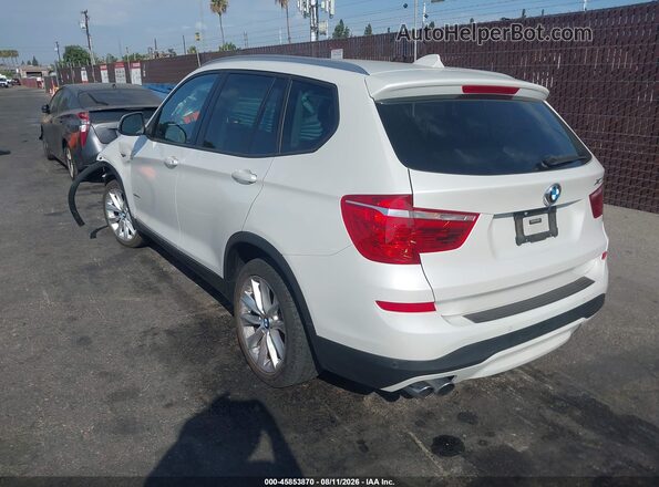 5UXWZ7C58G0R31970 2016 BMW X3 White Задня ліва чверть