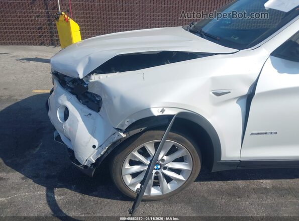 5UXWZ7C58G0R31970 2016 BMW X3 White 