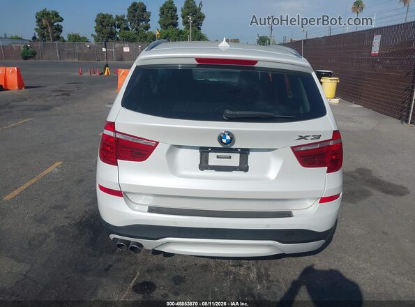 5UXWZ7C58G0R31970 2016 BMW X3 White 
