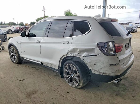 5UXWZ7C58G0R33296 2016 BMW X3 White Rear left
