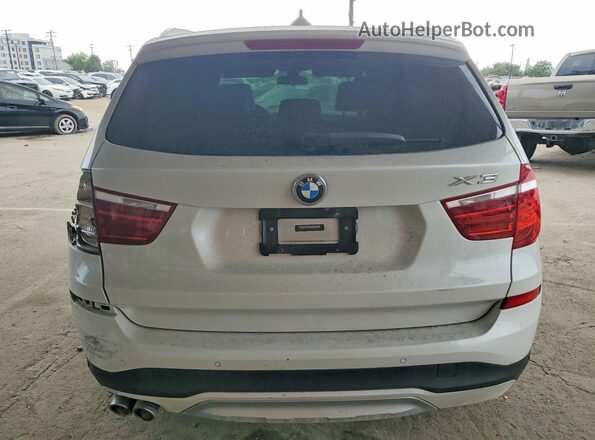 5UXWZ7C58G0R33296 2016 BMW X3 White Rear view