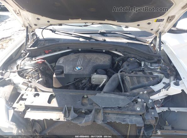 5UXWZ7C59H0T44467 2017 BMW X3 White Հետևի տեսք