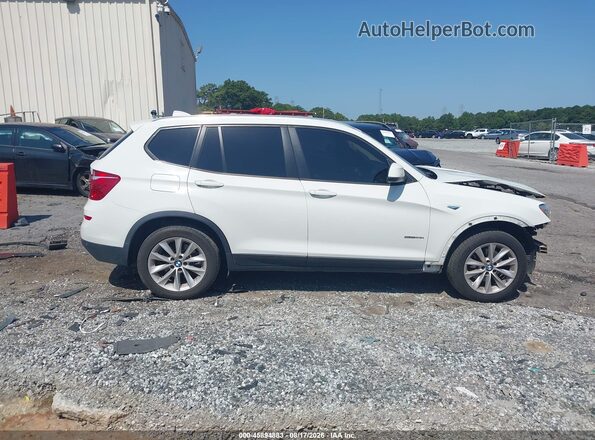 5UXWZ7C59H0T44467 2017 BMW X3 White Սալոնի հետևի տեսք