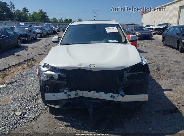 5UXWZ7C59H0T44467 2017 BMW X3 White Սարքավորումների վահանակի տեսք