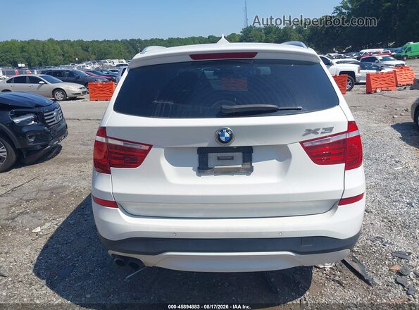 5UXWZ7C59H0T44467 2017 BMW X3 White 