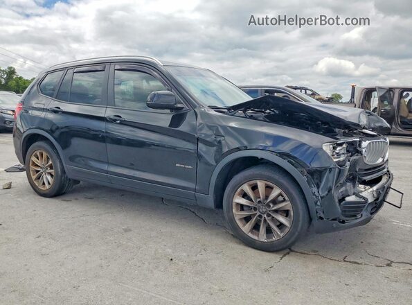 5UXWZ7C59H0U44973 2017 BMW X3 Black Առջևի աջ