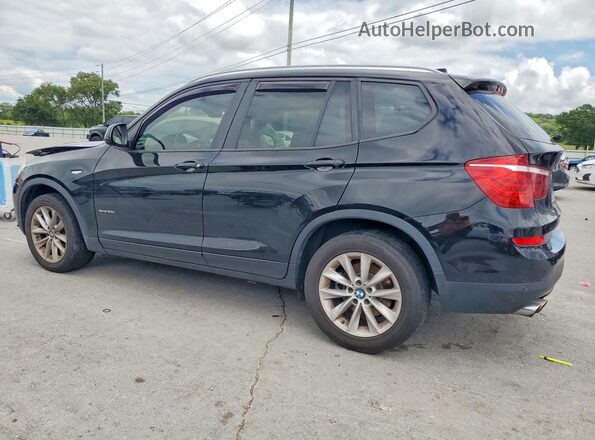 5UXWZ7C59H0U44973 2017 BMW X3 Black Հետևի ձախ