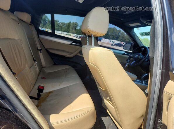 5UXXW7C53J0W65536 2018 BMW X4 Черный Вид задней части салона