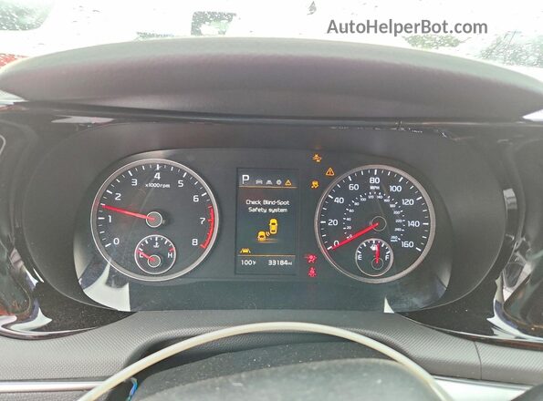 5XXG14J23RG266868 2024 KIA K5 Black ხელსაწყოთა პანელის ხედი