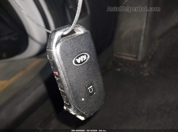 5XXG14J26MG021636 2021 KIA K5 White Widok deski rozdzielczej