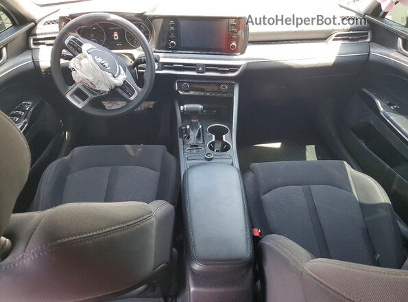 5XXG14J2XMG024376 2021 KIA K5 White Dashboard view