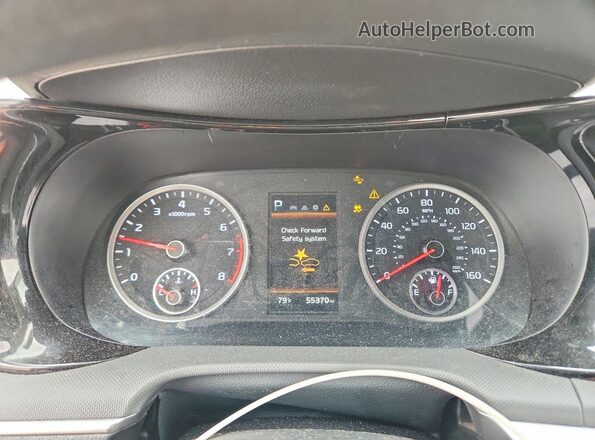5XXG24J22NG082951 2022 KIA K5 Red Вид щитка приладів