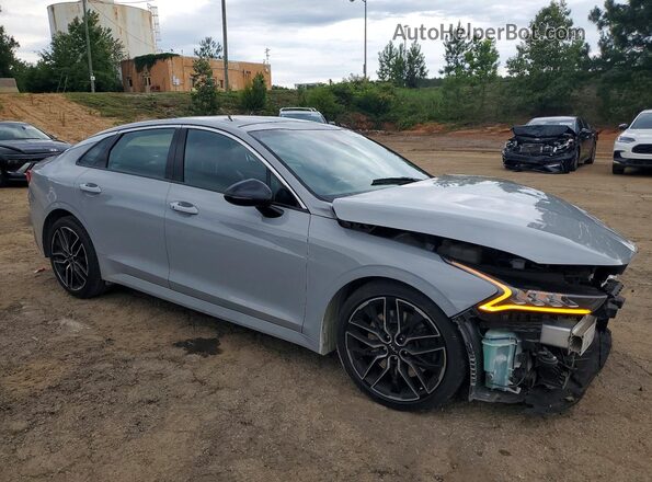 5XXG44J82RG242735 2024 KIA K5 Серебряный Передняя правая четверть