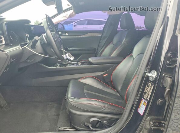 5XXG44J87PG203748 2023 KIA K5 Black Front interior view