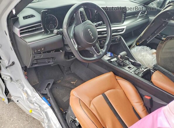 5XXG44J89RG249651 2024 KIA K5 Gray Dashboard view