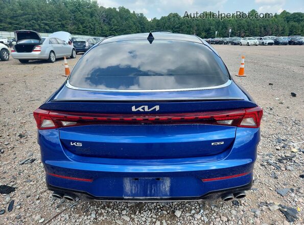 5XXG44J8XRG245415 2024 KIA K5 Blue უკანა ხედი