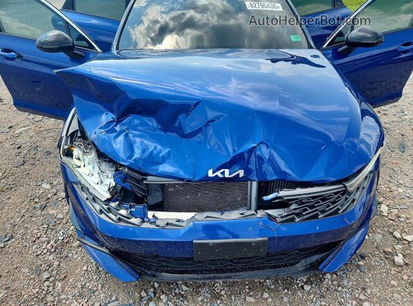 5XXG44J8XRG245415 2024 KIA K5 Blue უკანა სალონის ხედი