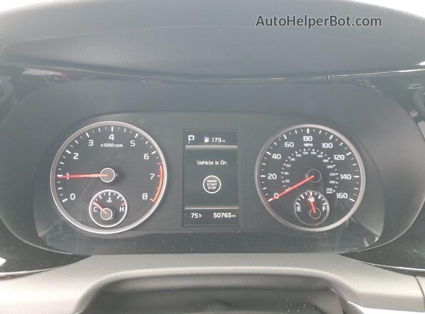 5XXG64J23RG231751 2024 KIA K5 Серый Вид щитка приборов