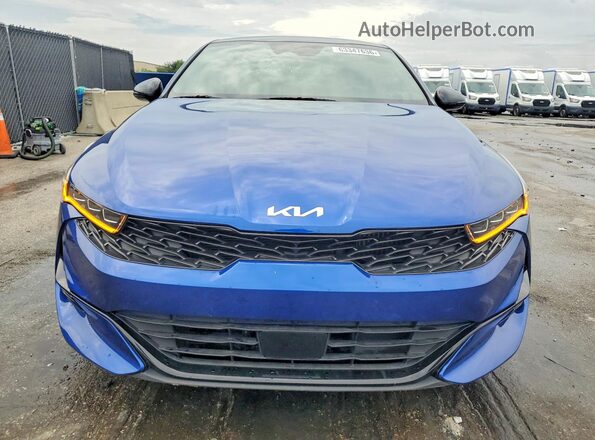 5XXG64J24RG235582 2024 KIA K5 Blue წინა ხედი