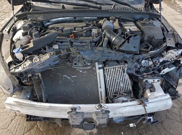 5XXG64J25PG200529 2023 KIA K5 Black Widok wnętrza z tyłu