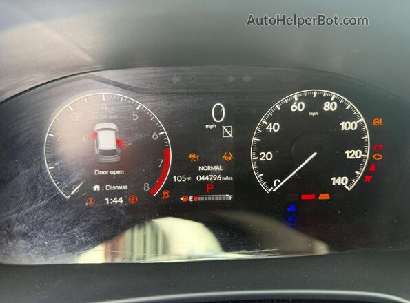 5XXG64J26NG155159 2022 KIA K5 Черный Вид щитка приборов