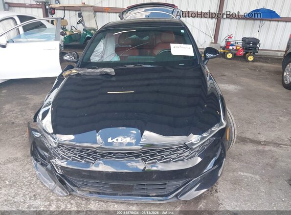 5XXG64J27RG244969 2024 KIA K5 Black Առջևի վահանակի տեսք