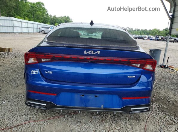 5XXG64J29RG244553 2024 KIA K5 Blue Հետևի տեսք