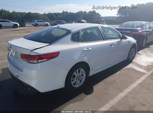 5XXGT4L30GG033124 2016 KIA OPTIMA White Задня права чверть